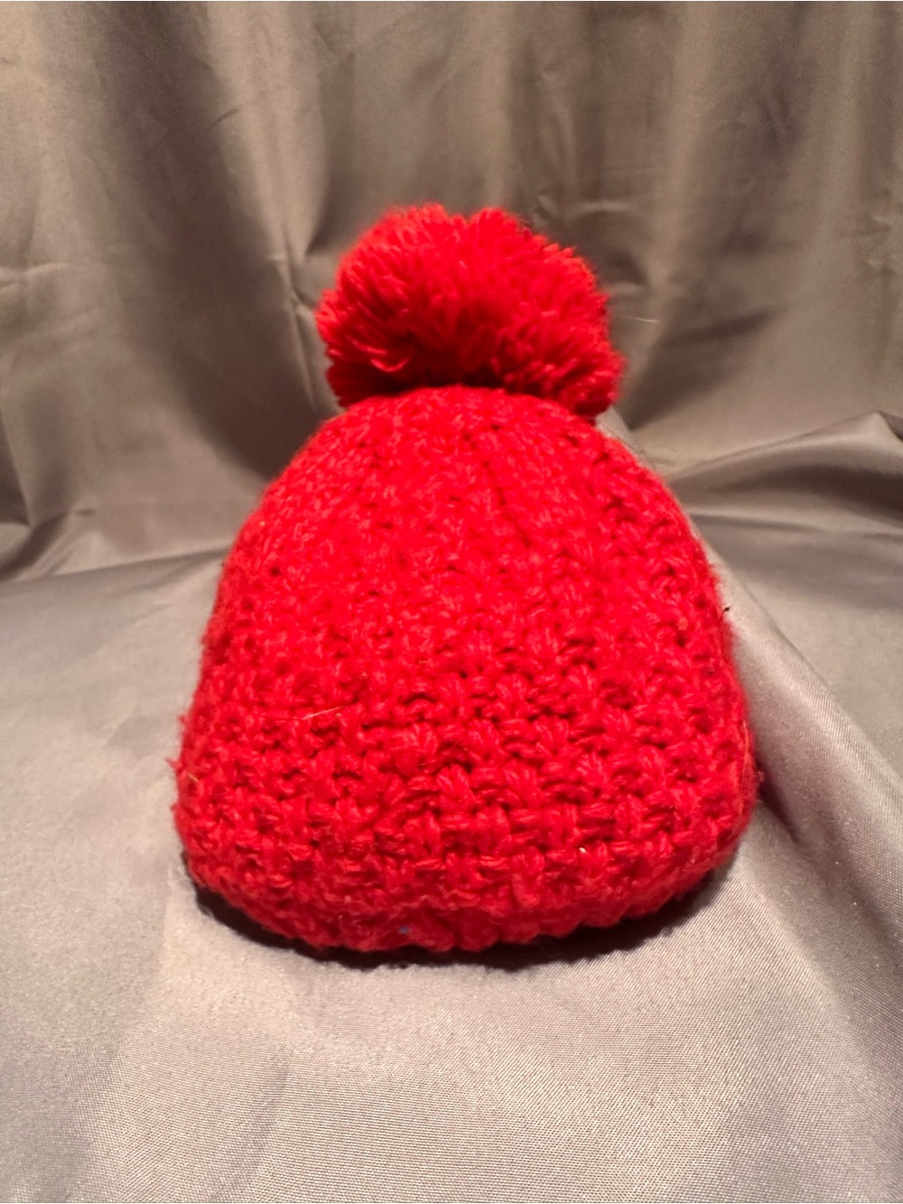 Carter's Red Knit Pom-Pom Beanie for babies